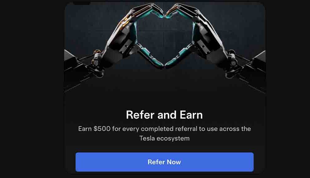 New Tesla Referral Program