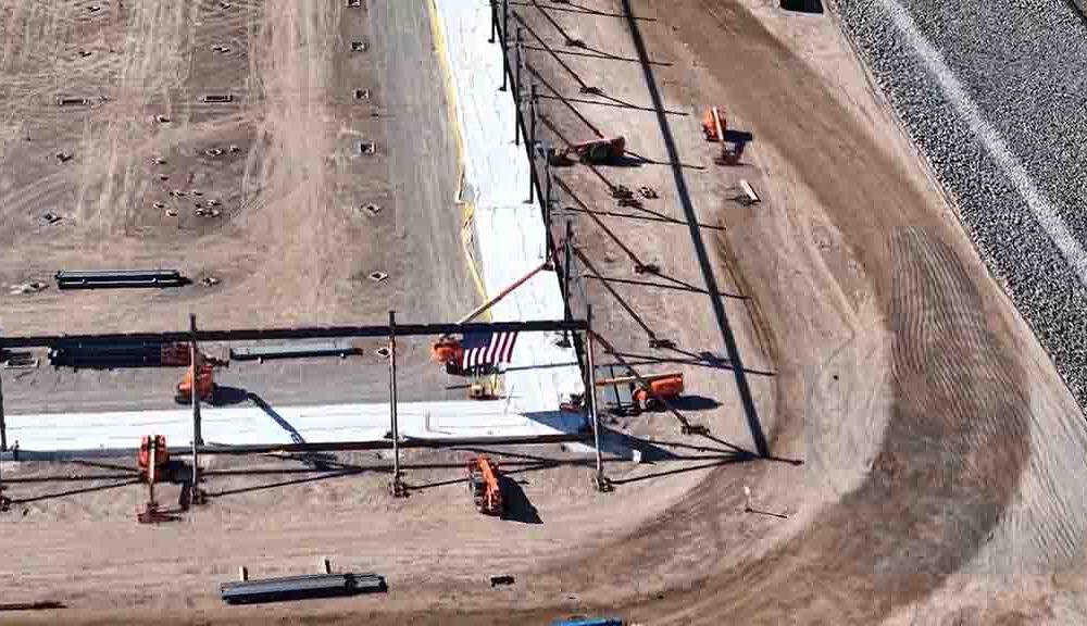 Tesla Semi Plant Construction on Vertical Stage