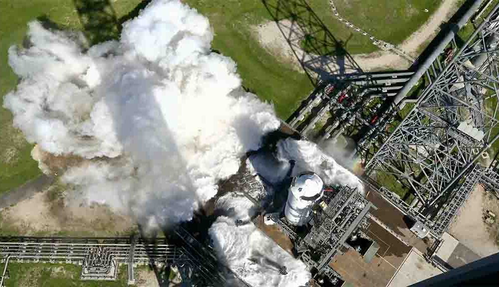 Blue Origin New Glenn's Second Stage Hotfire test