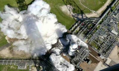 Blue Origin New Glenn's Second Stage Hotfire test