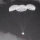 Boeing Starliner Parachute Deployment During Landing