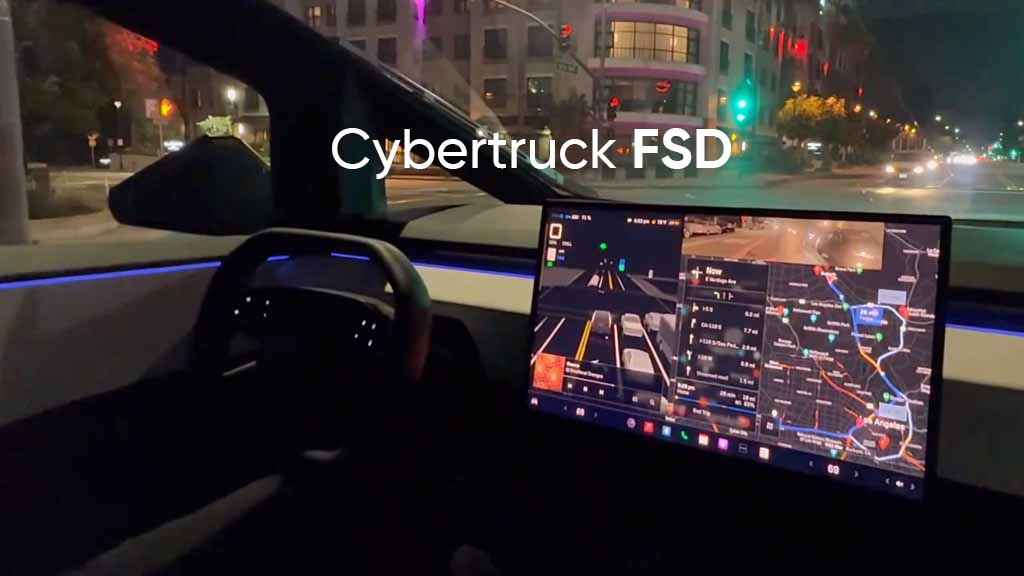 Tesla Cybertruck FSD