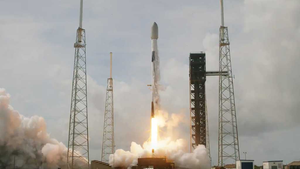 SpaceX Falcon 9 rocket lifted off from Cape Canaveral Space Force Station in Florida