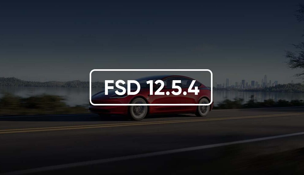 Tesla FSD 12.5.4