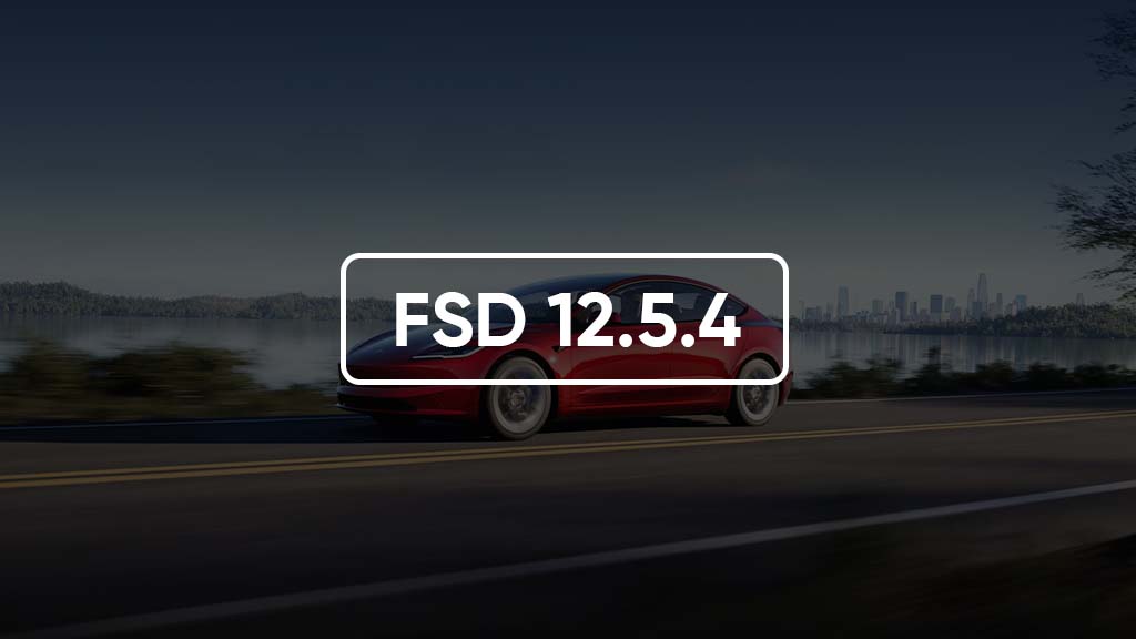 Tesla FSD 12.5.4