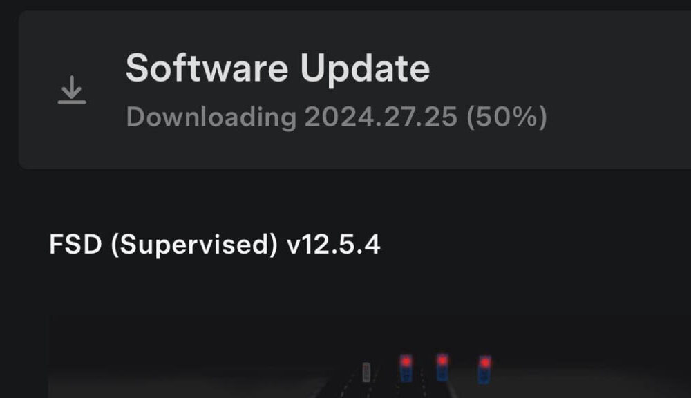Tesla FSD 12.5.4