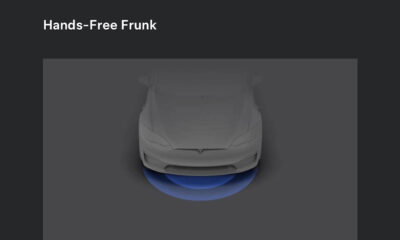 Tesla Hands-Free Frunk