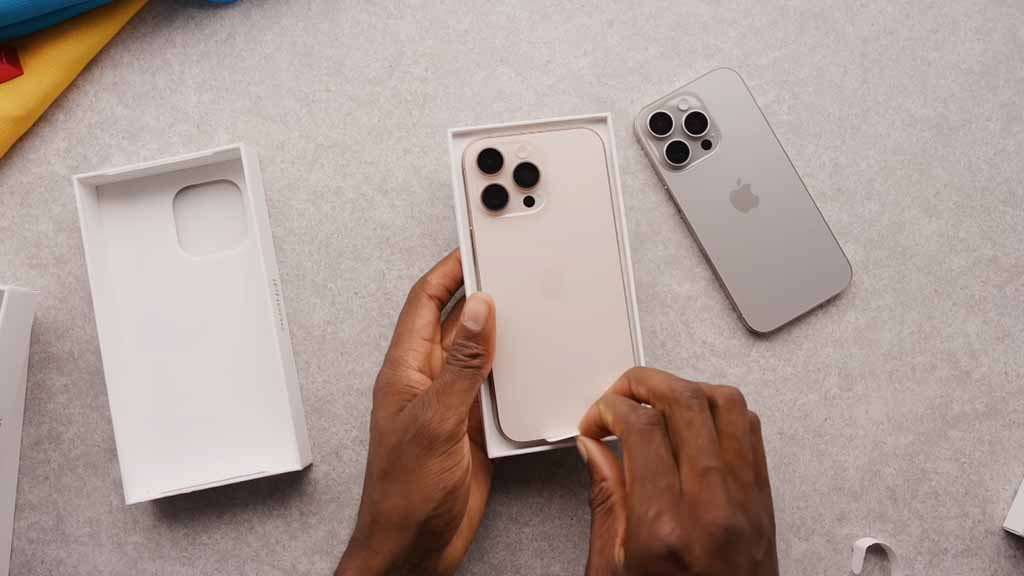 iPhone 16 series unboxing