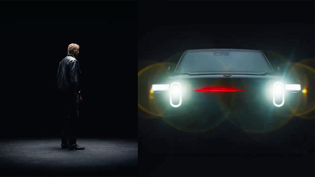 Rivian knight rider car animation