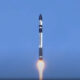 Rocket Lab Electron Rocket Lifting Off