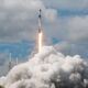 SpaceX Falcon 9 Rocket Lifting Off