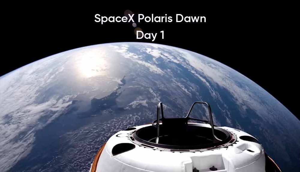 SpaceX Polaris Dawn Mission Day 1 Updates