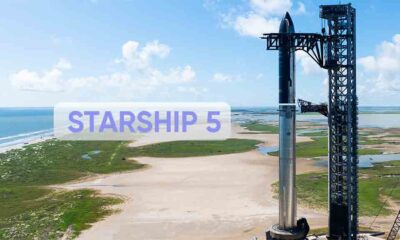 SpaceX Starship 5 Stacked