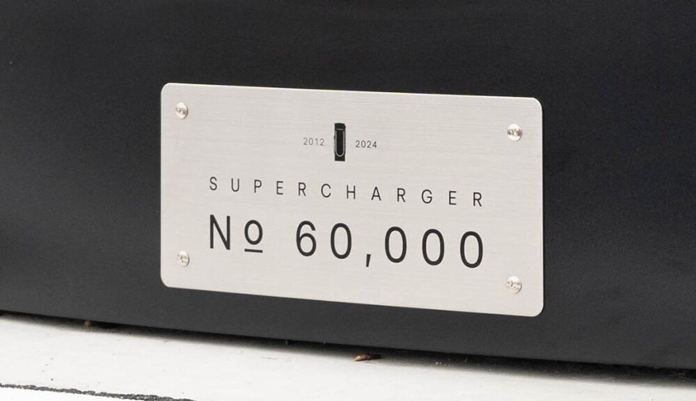 60000 Global Tesla Supercharger