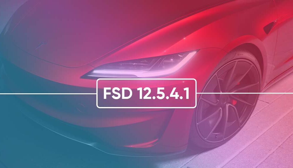 Tesla FSD 12.5.4.1