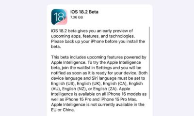 iOS 18.2 Beta 1