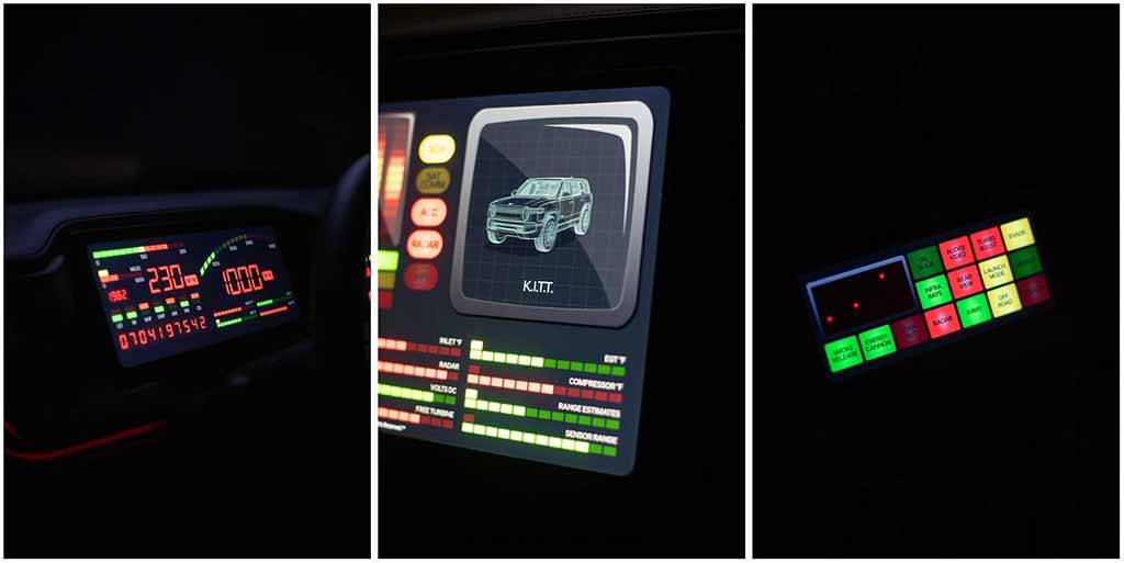 Rivian Knight Industries Two Thousand (K.I.T.T) User Interface