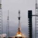 SpaceX Falcon 9 Lifting Off with Hera Spacecraft