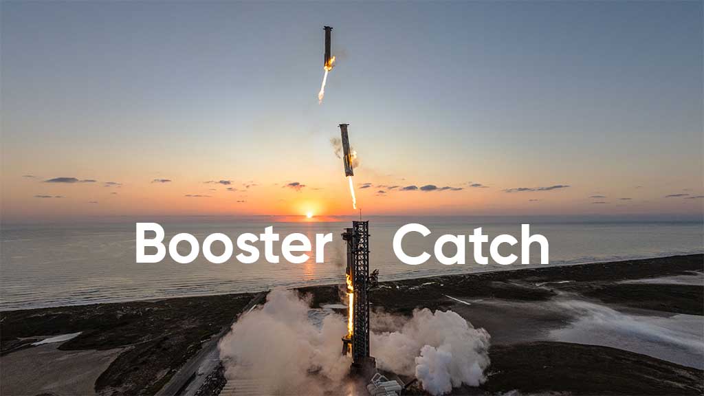 SpaceX Starship Booster Catch