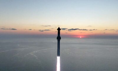 SpaceX Starship 5 Liftoff from Boca Chica Starbase Texas