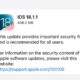 iOS 18.1.1