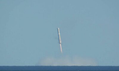 Sixth SpaceX Starship Super Heavy Booster Slashdown into the Gulf of Mexico