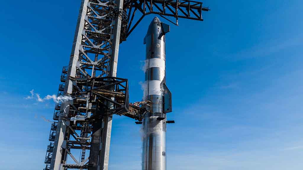 SpaceX Starship Propellant Load Test