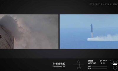 SpaceX Starship Splash Down