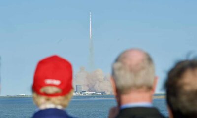 Donald Trump Attends SpaceX Starship 6 Launch