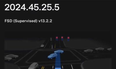 Tesla FSD v13.2.2