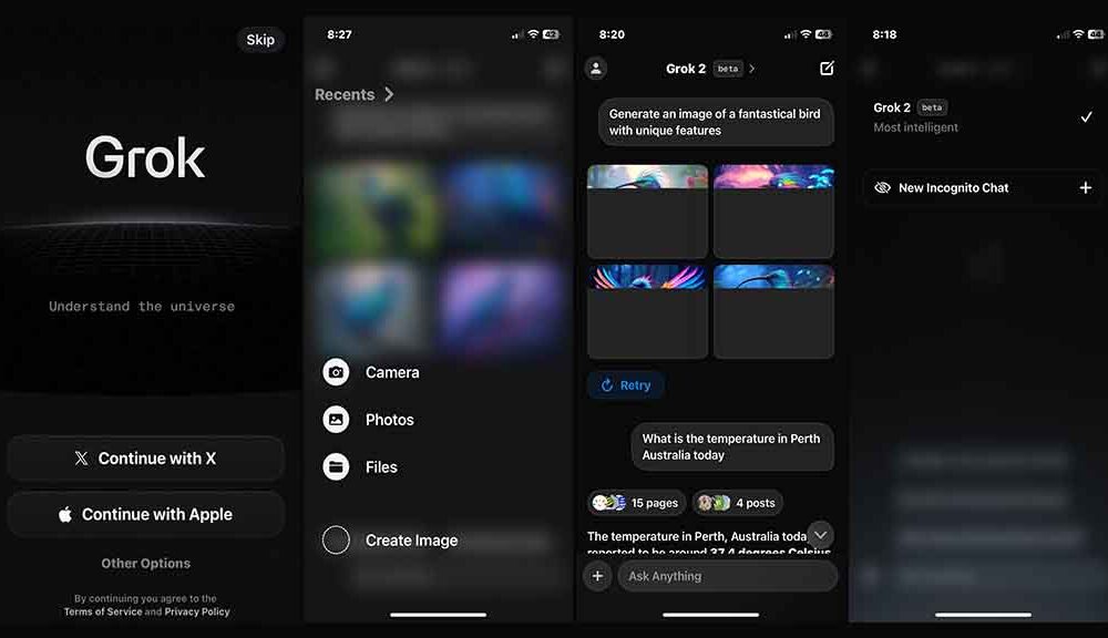 xAI Grok mobile app first look