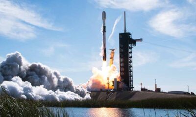 SpaceX Falcon 9 lifted off from Launch Complex 39A at Kennedy Space Center in Florida