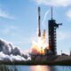 SpaceX Falcon 9 lifted off from Launch Complex 39A at Kennedy Space Center in Florida