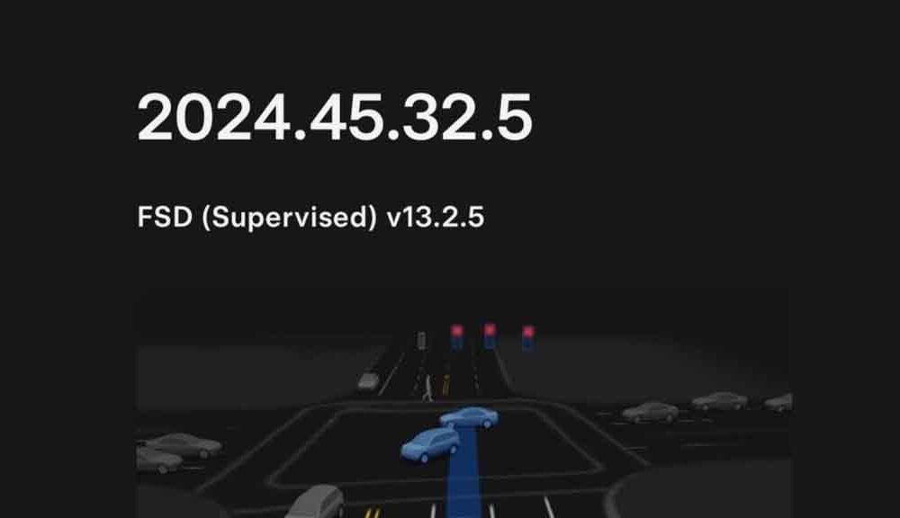 Tesla FSD v13.2.5