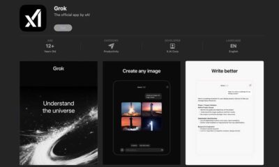 Grok app App Store List