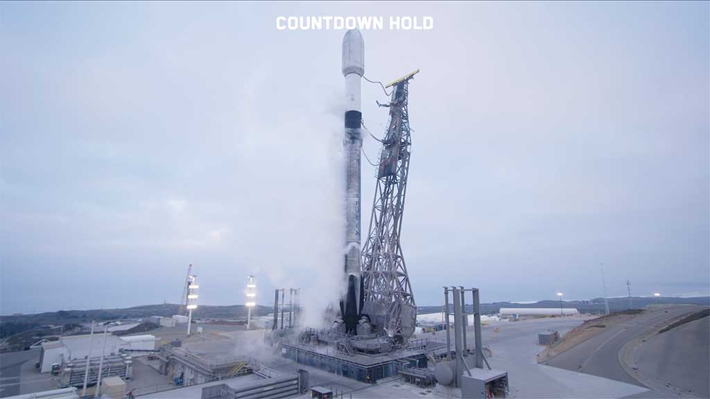 SpaceX Falcon 9 Launch hold