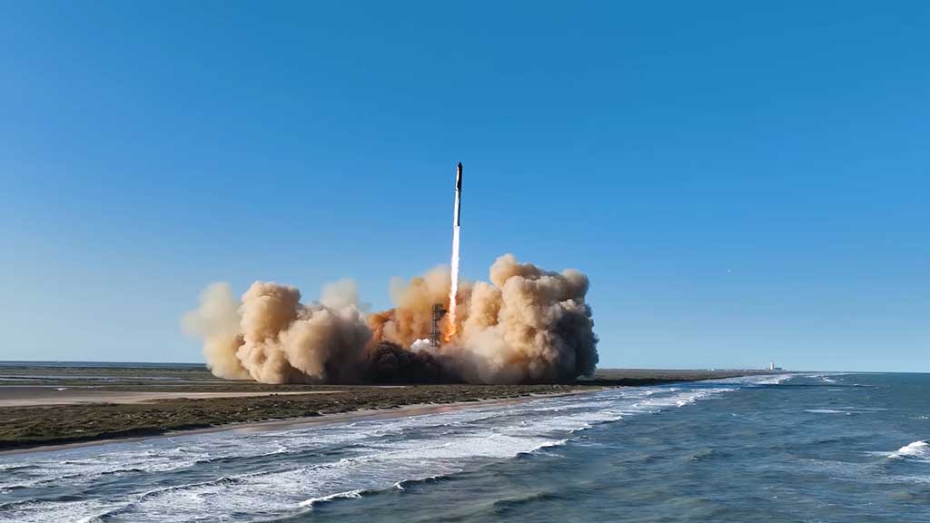 SpaceX Starship Liftoff