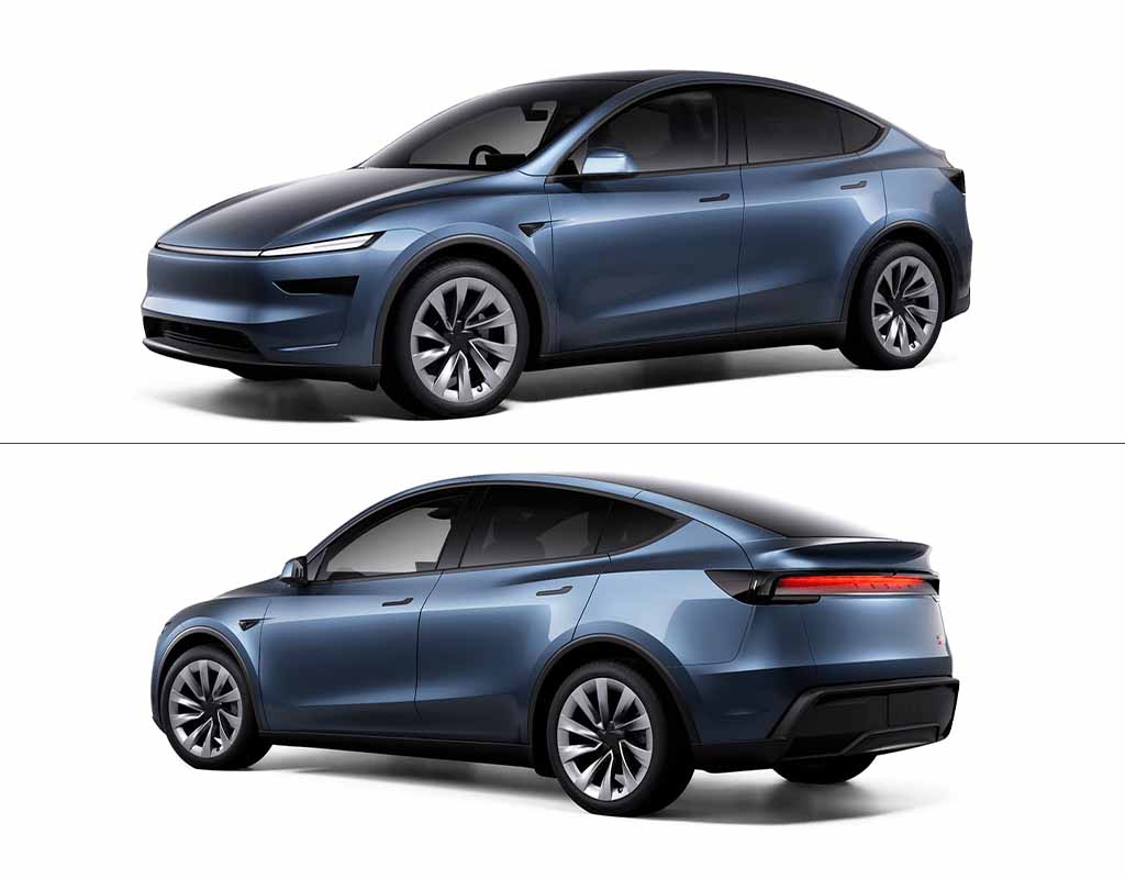 2025 Tesla Model Y Blue