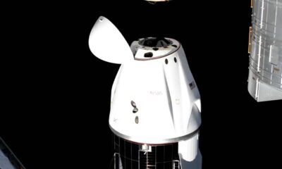 SpaceX Dragon Undocks