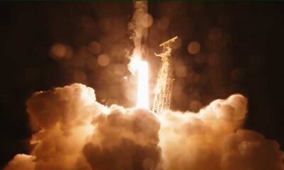 SpaceX Falcon 9 rocket lift off from Vandenberg Space Force Base in California with SPHEREx and PUNCH mission